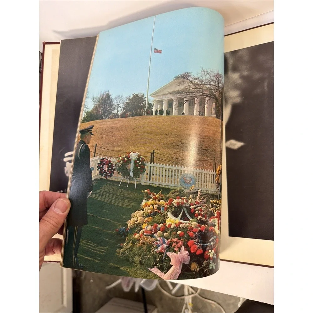 John F Kennedy Book THE TORCH IS‎ PASSED Assassination JFK Associated Press 1963